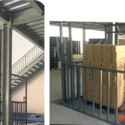 Thang nâng hàng mini 500kg – Giải pháp mạnh mẽ cho công trình và kho xưởng