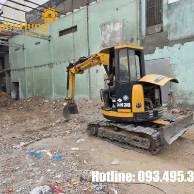 Cho thuê xe cuốc nhỏ – Giải pháp thi công linh hoạt, tiết kiệm chi phí