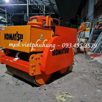 Cho thuê xe lu dắt tay 800kg