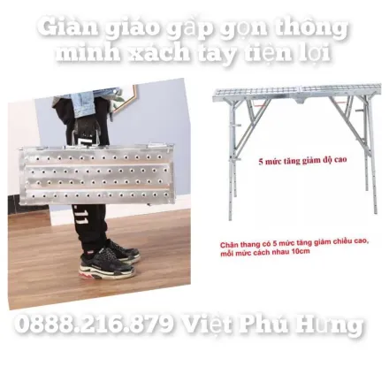 Giàn giáo gấp gọn thông minh - Việt Phú Hưng