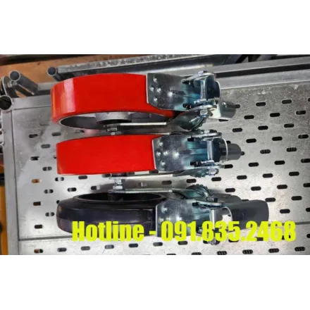 Bánh Xe PU Gang Chịu Tải Tốt, Bền Bỉ, Giá Tốt Nhất Chính Hãng