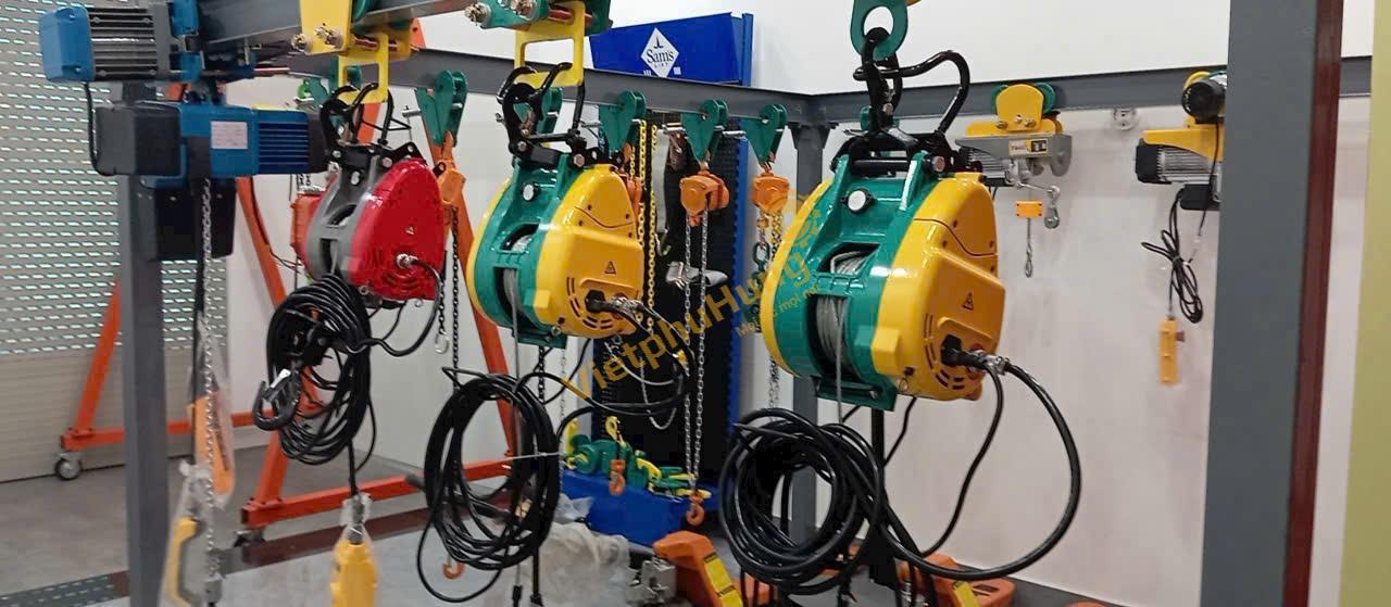 Máy tời treo cung cấp cho thuê tại Việt Phú Hưng