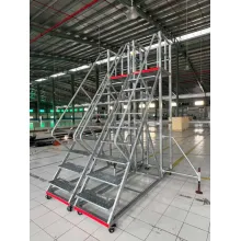 Xe thang di động an toàn, linh hoạt cho công việc trên cao