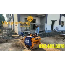 Máy lu dắt tay Komatsu – Thiết kế nhỏ gọn, lu nền 