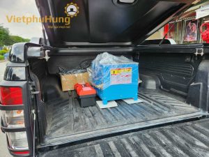 Máy uốn sắt d25mm bàn giao khách hàng