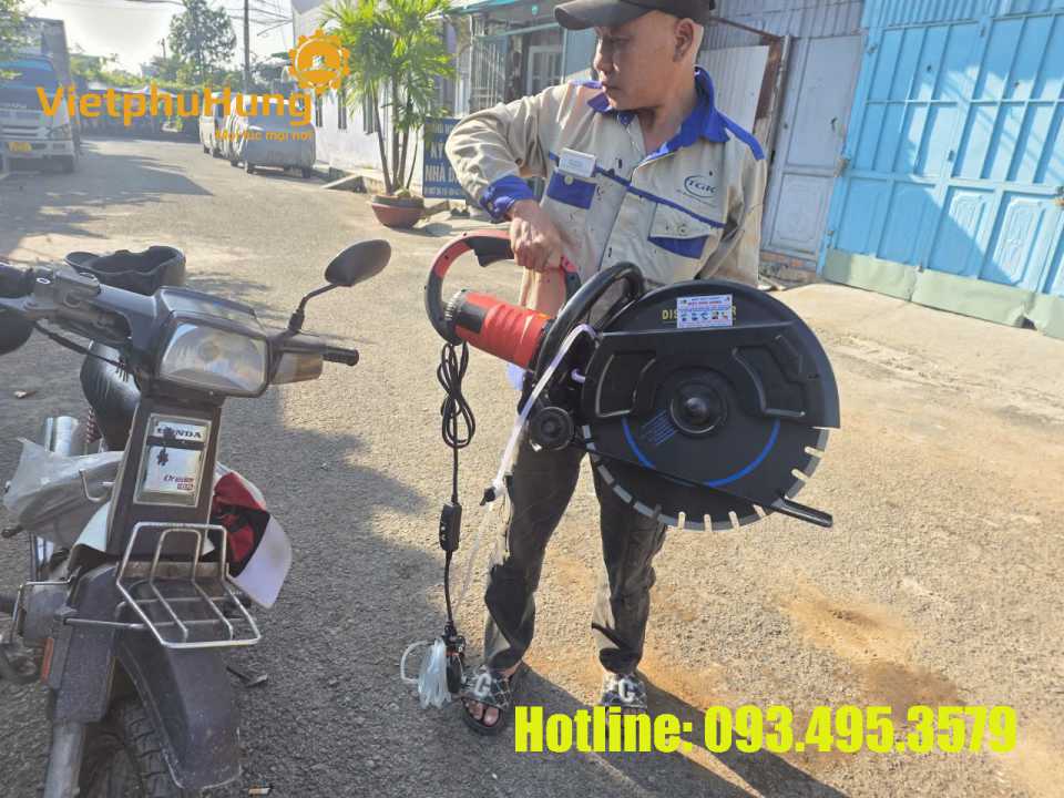 Cho thuê máy cắt bê tông cầm tay