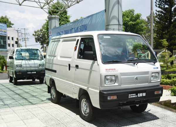 Xe tải Suzuki Blind Van 500kg thông số giá khuyến mãi trả góp   Muaxegiatotvn