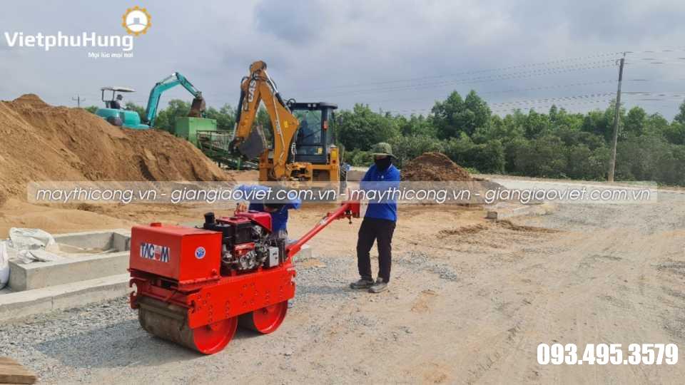 cho thuê xe lu 1 tấn