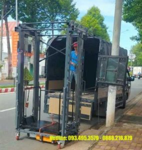 giàn giáo nâng điện 6m