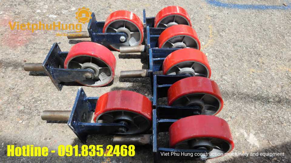 Bánh xe đẩy công trình