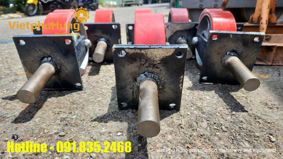 Bánh xe đẩy công trình