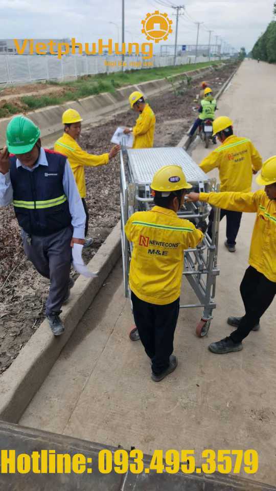 thuê giàn giáo di động bình phước