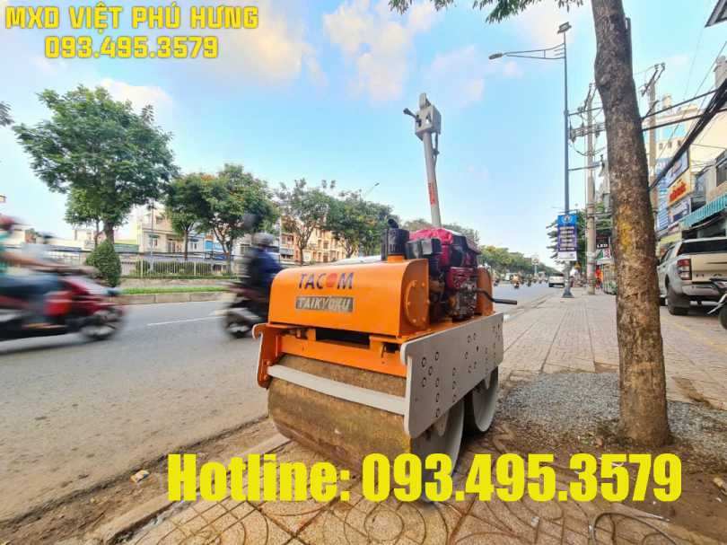 cho thuê xe lu dắt tay 1 tấn