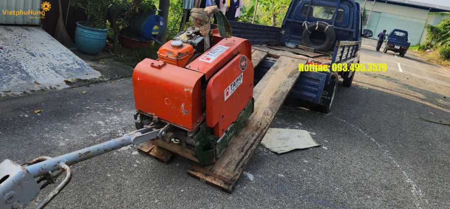thuê xe lu dắt tay 500kg