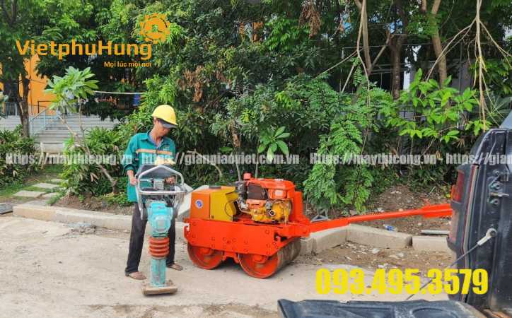 Dịch vụ cho thuê xe lu dắt tay 