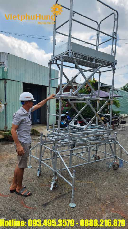 thuê giàn giáo di động