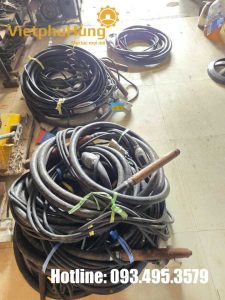 Dây đầm dùi bê tông biến tần phi 30mm
