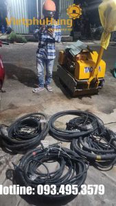 Dây đầm dùi bê tông biến tần phi 30mm