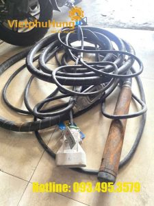 Dây đầm dùi bê tông biến tần phi 50 