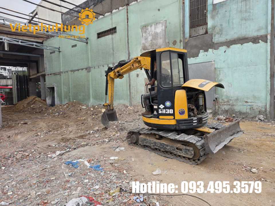 cho thuê xe cuốc nhỏ 