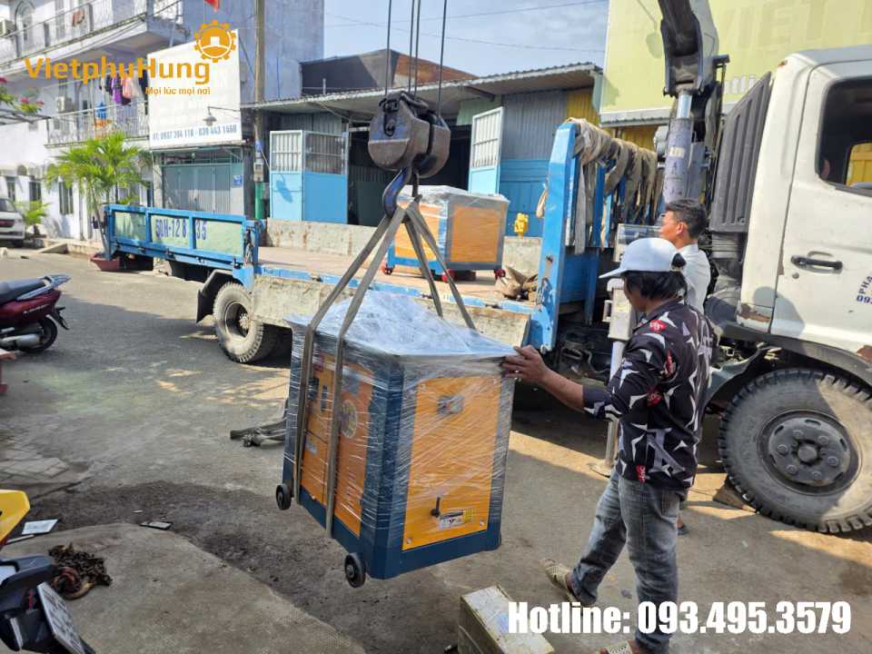 Cho thuê máy uốn đai sắt Gf25 bàn giao tận chân công trình