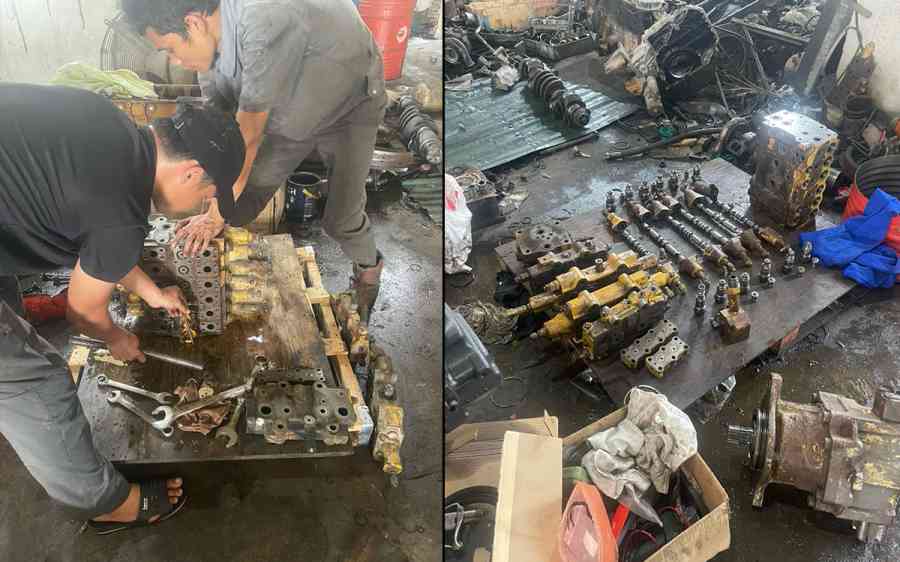 Dịch vụ sửa chữa xe cuốc