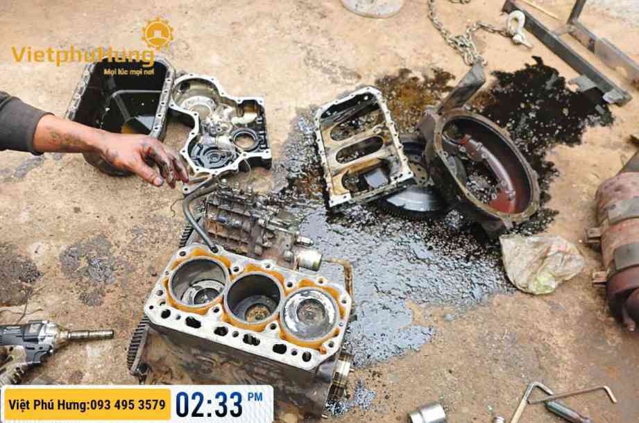 Dịch vụ sửa chữa xe cuốc