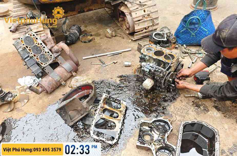 Dịch vụ sữa chữa xe cuốc