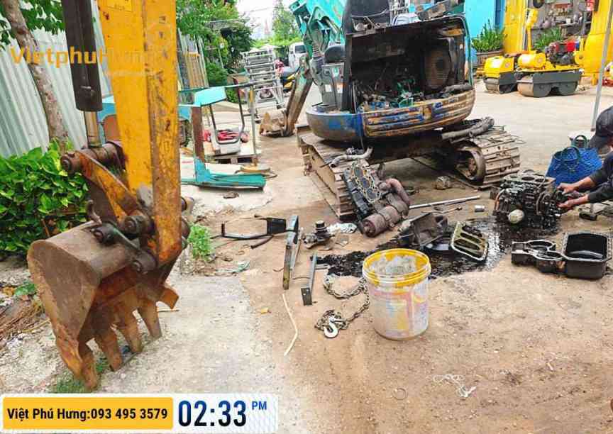 Dịch vụ sửa chữa xe cuốc